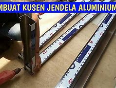 Cara Merakit Kusen Pintu Aluminium